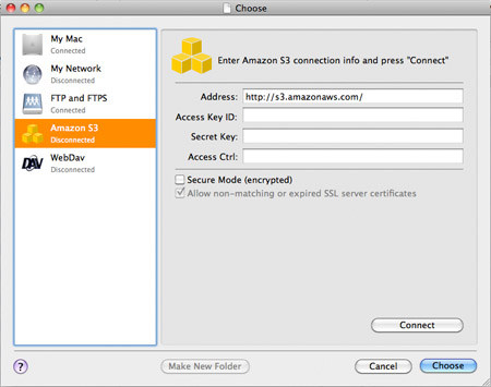 How To Synchronize via Amazon S3 Screenshot 1