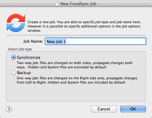 New Job Name