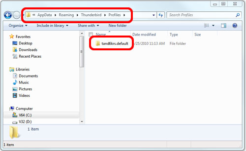 How to Sync or Backup Thunderbird Files Screenshot
