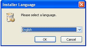 Choose Installer Language