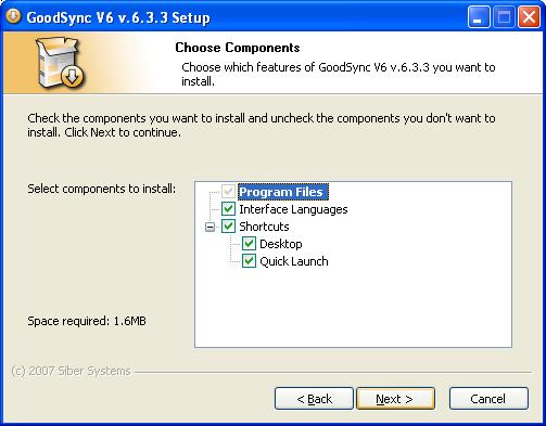 Choose Components