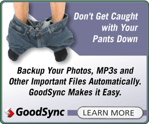 Dont get caught with your pants down. Back up your photos MP3s and other important files...