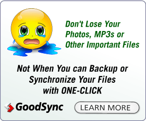 Dont lose your photos MP3s or other important files...