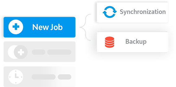 Create your first GoodSync job